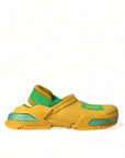 Dolce & Gabbana Chic Rubber Clogs Slippers in Lush Colors