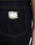 Dolce & Gabbana Sleek Mid-Waist Stretch Denim Jeans