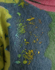 Dolce & Gabbana Multicolor Mohair Turtleneck Casual Sweater
