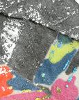 Dolce & Gabbana Multicolor Mohair Turtleneck Casual Sweater