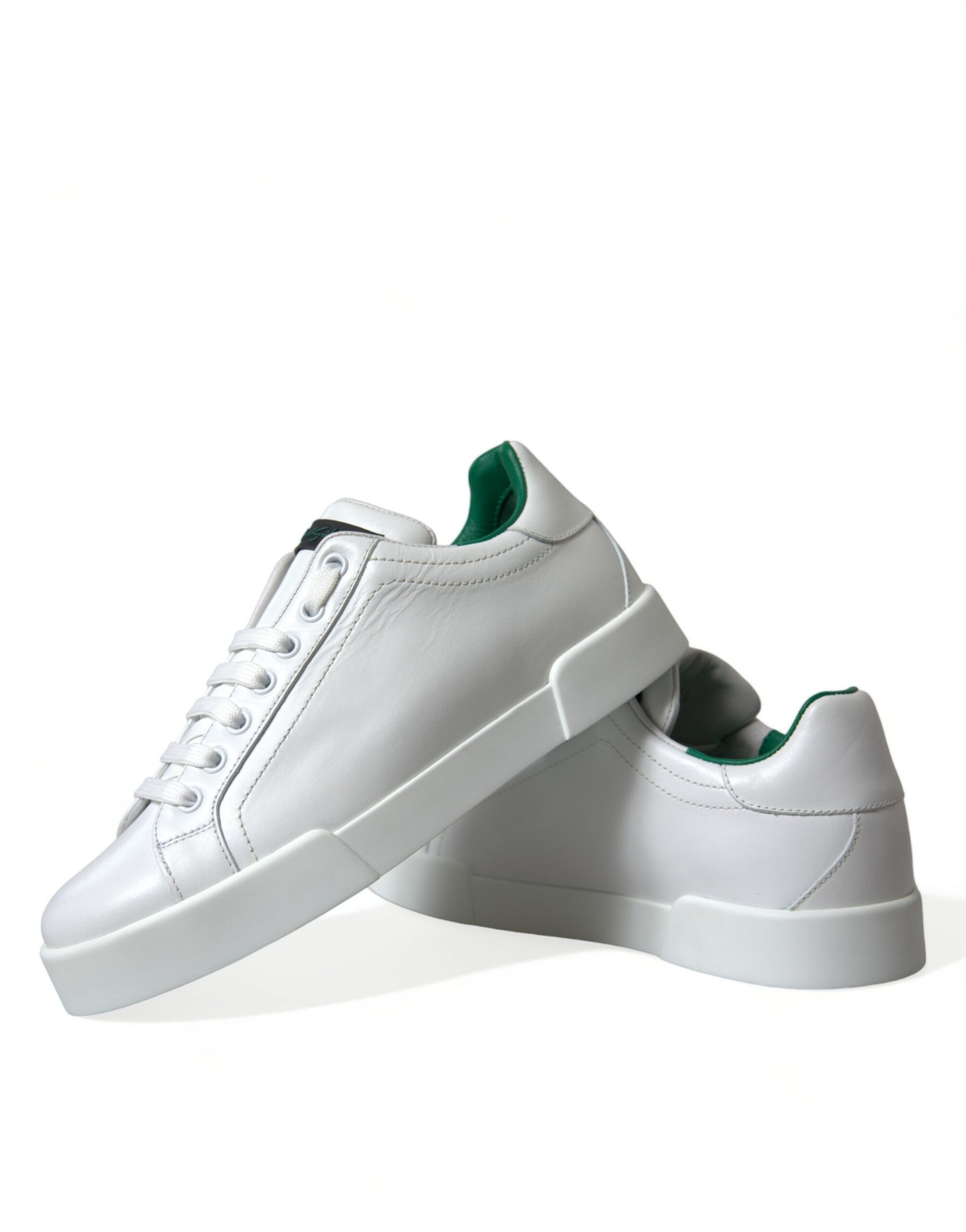 Dolce &amp; Gabbana Elegant Portofino Calfskin Sneakers