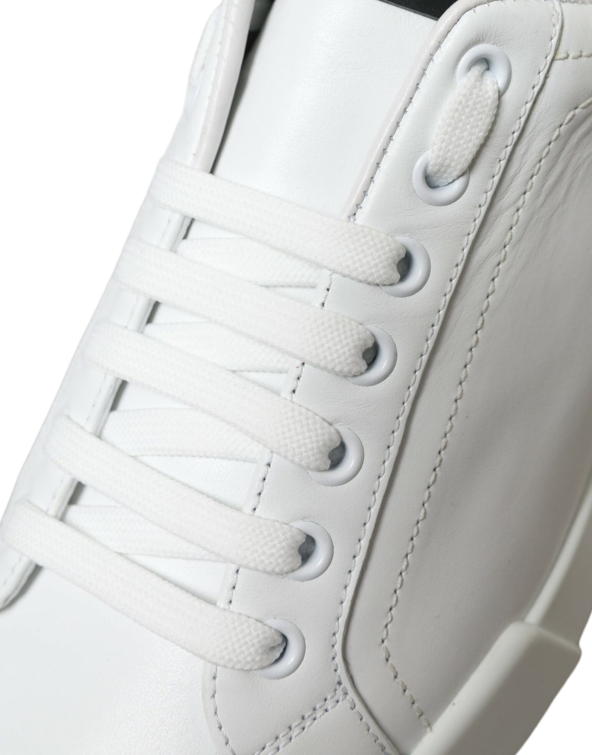 Dolce &amp; Gabbana Elegant Portofino Calfskin Sneakers