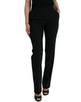 Dolce & Gabbana Elegant Tapered Wool Trousers