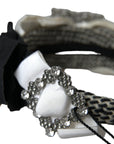 Dolce & Gabbana Multicolor Crystal Embellished Women Headband Diadem