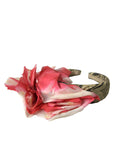 Dolce & Gabbana Multicolor Floral Applique Silk Women Headband Diadem