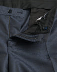 Dolce & Gabbana Blue Wool Men Skinny Dress Pants