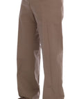 Dolce & Gabbana Chic Beige Chinos Casual Pants