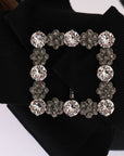 Dolce & Gabbana Crystal-Embellished Gold Brown Diadem Headband