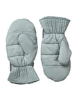Dolce & Gabbana Green Quilted Nylon Wrist Length Mitten Gloves