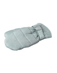 Dolce & Gabbana Green Quilted Nylon Wrist Length Mitten Gloves