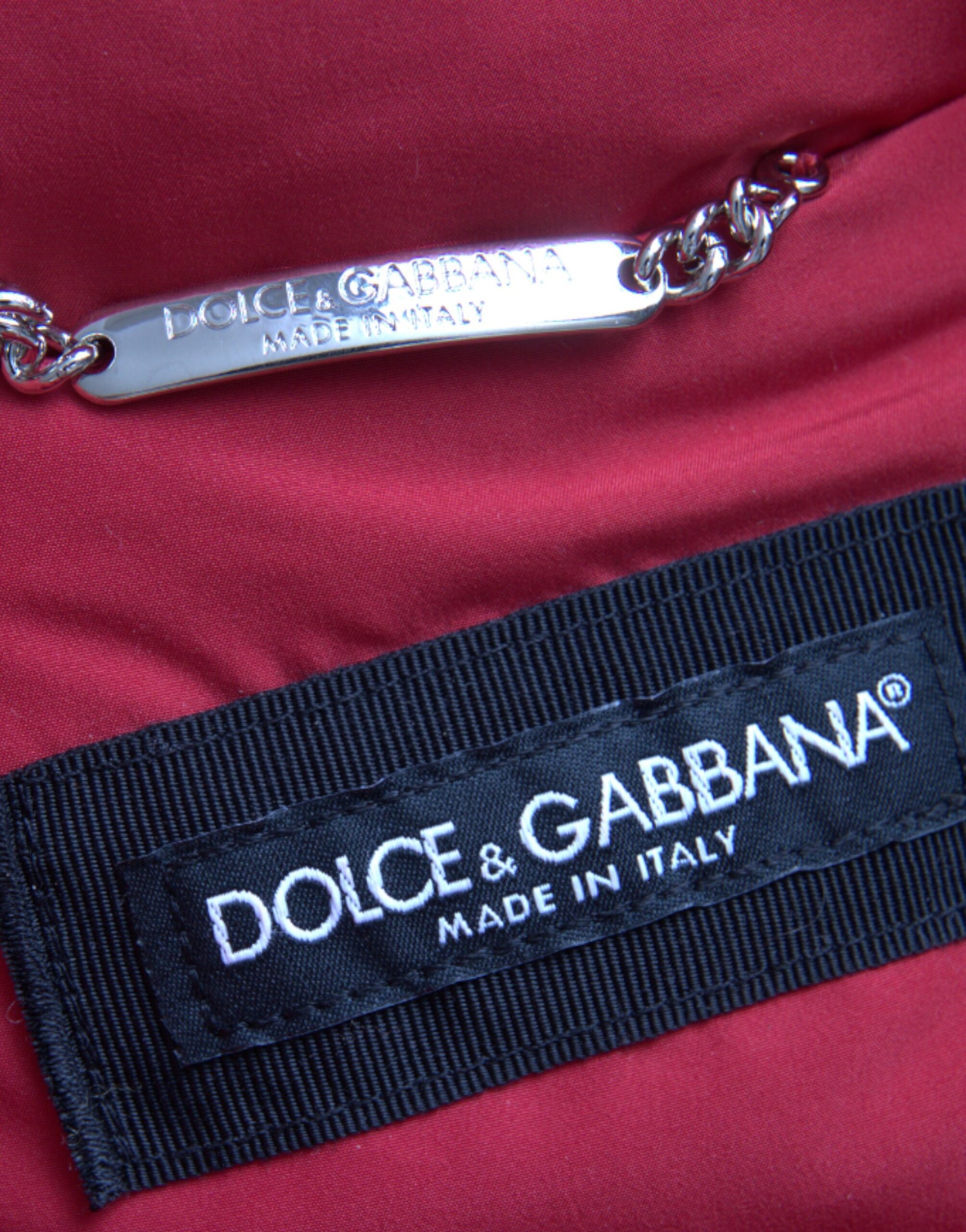 Dolce &amp; Gabbana Multicolor Quilted Hooded Puffer Jacket