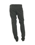 Made in Italy Elegant Gray Italian Cotton Trousers