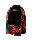 Dolce & Gabbana Multicolor Anemone Whole Head Wrap Hat