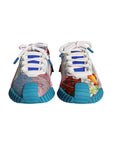 Dolce & Gabbana Multicolor Patchwork NS1 Low Top Sneaker Shoes
