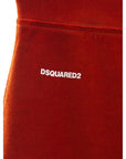 Dsquared² Red Cotton Jeans & Pant