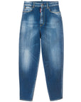 Dsquared² Blue Cotton Jeans & Pant