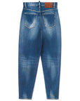 Dsquared² Blue Cotton Jeans & Pant