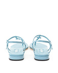 Miu Miu Light Blue Vernice Sandal