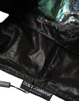 Dolce & Gabbana Multicolor Print Hooded Sweatshirt Sweater