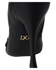 Dolce & Gabbana Black Leather Di Lambskin Boot