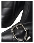 Dolce & Gabbana Black Leather Di Lambskin Boot