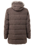 Herno Brown Cotton Jacket