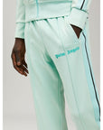 Palm Angels Green Nylon Jeans & Pant