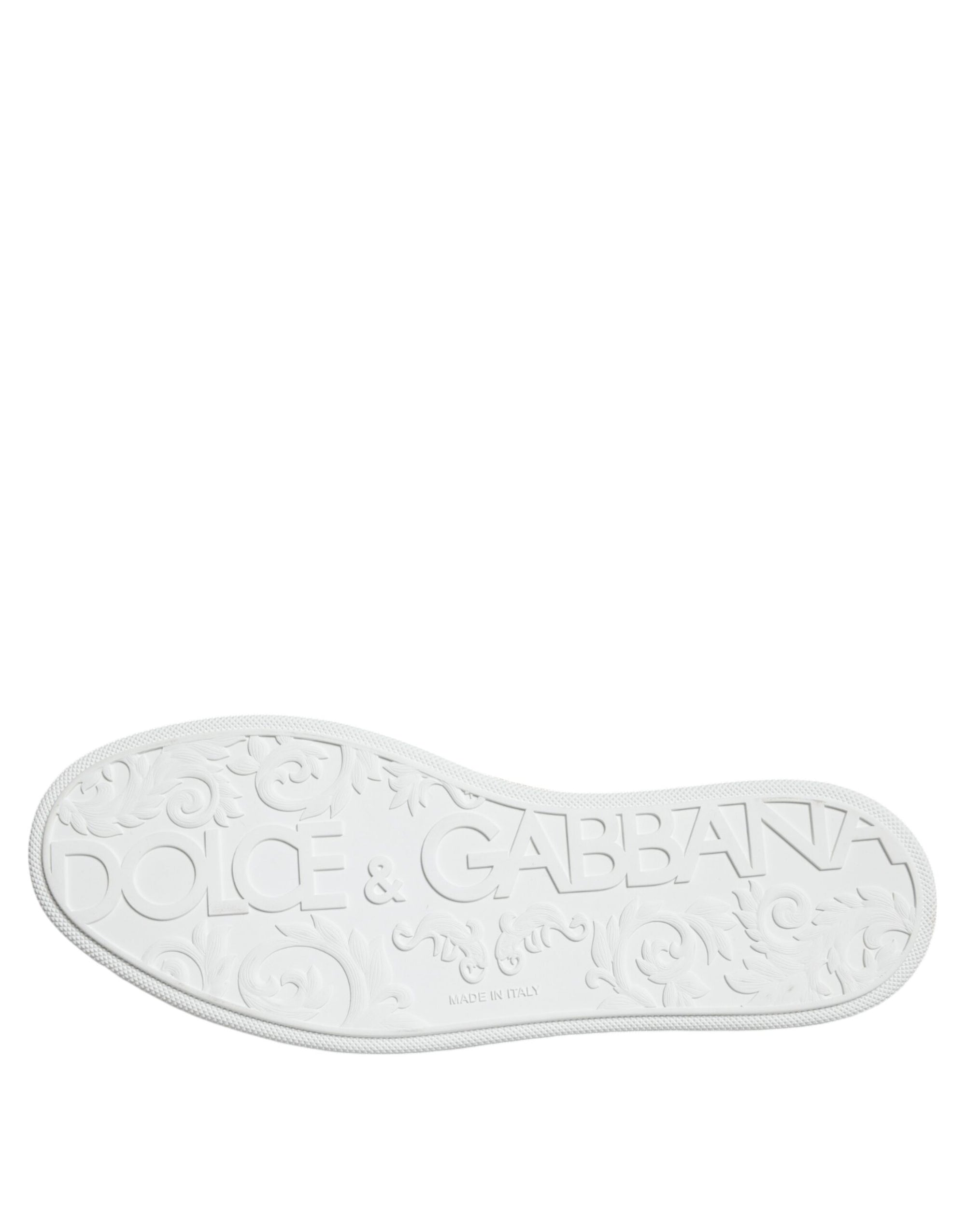 Dolce &amp; Gabbana Brown Low Top Men Saint Tropez Sneakers Shoes