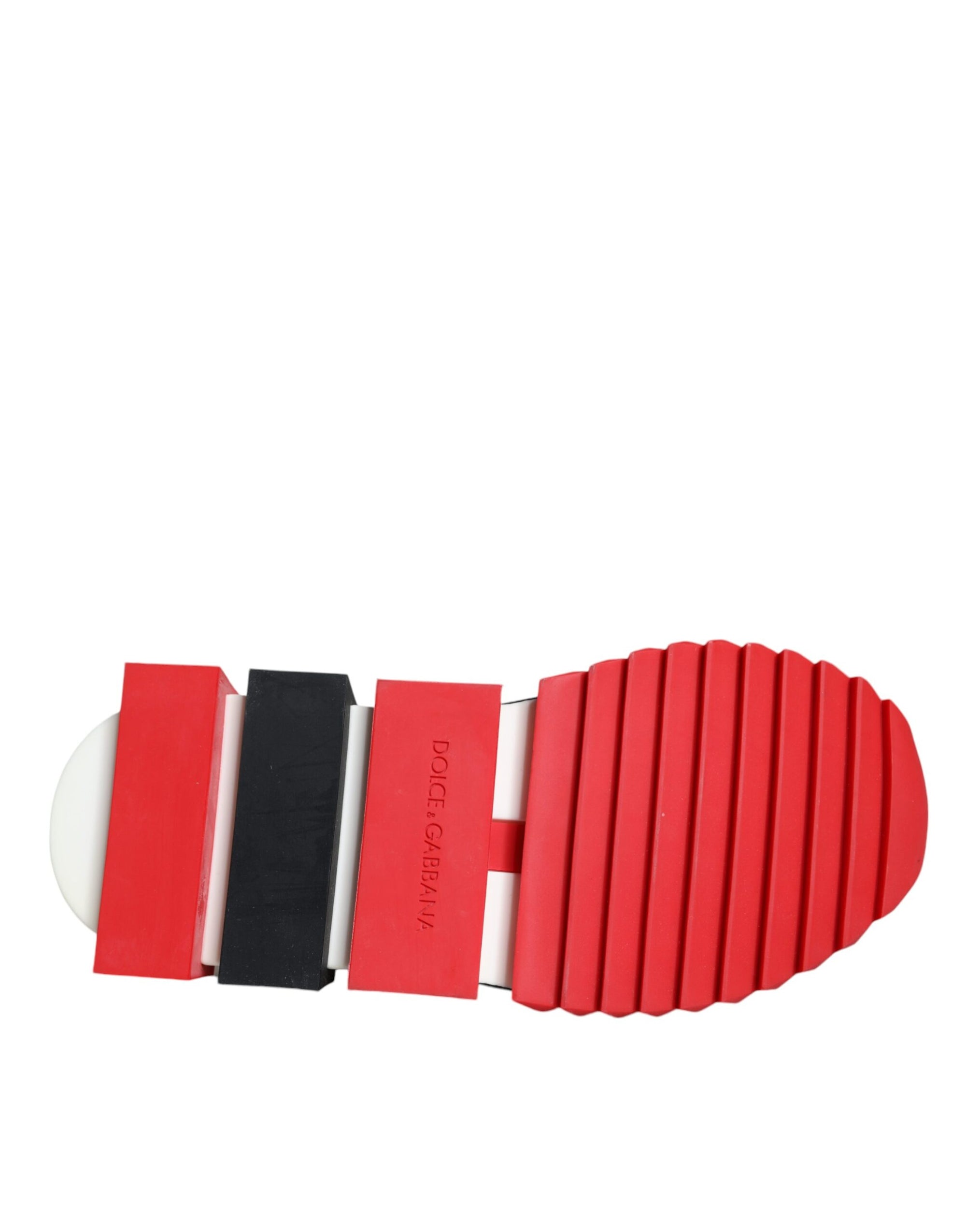 Dolce &amp; Gabbana Multicolor Geranium Sorrento Sneakers Shoes