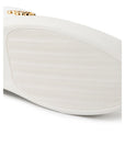 Roberto Cavalli White Leather Sneaker