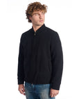 Roberto Pepe Luxury Black Wool Men's Jacket
