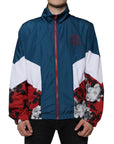 Dolce & Gabbana Multicolor Polyester Full Zip Jacket
