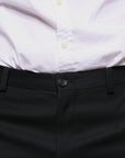 Dolce & Gabbana Black Wool Skinny Men Dress Pants