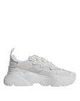 Dolce & Gabbana White Nylon Daymaster Low Top Sneakers Shoes