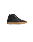 Roberto Pepe Luxury Black Calfskin Men Sneaker