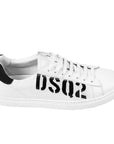 Dsquared² White Leather Di Calfskin Sneaker