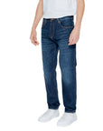 Armani Exchange Blue Cotton Jeans & Pant