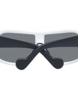 Moncler White Men Sunglasses