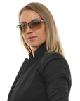 Porsche Design Silver Women Sunglasses