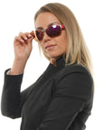 Porsche Design Silver Women Sunglasses