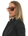 Porsche Design Brown Women Sunglasses