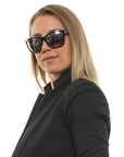 Porsche Design Black Women Sunglasses
