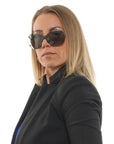 Porsche Design Black Women Sunglasses
