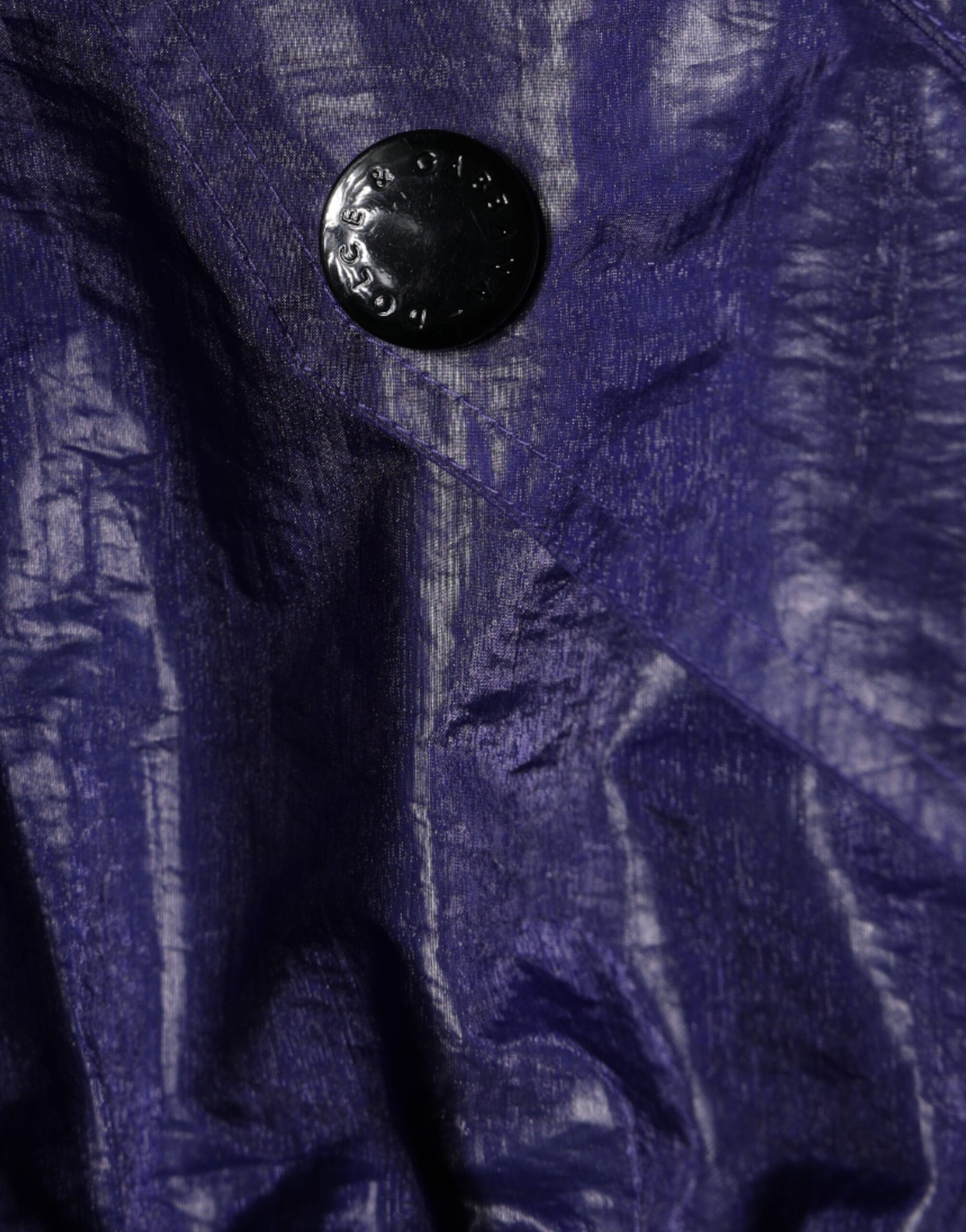 Dolce &amp; Gabbana Blue Cotton Stretch Full Zip Bomber Jacket