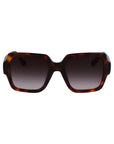 Karl Lagerfeld Brown Acetate Sunglasses