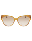 Karl Lagerfeld Brown Acetate Sunglasses