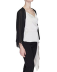 Sandro Ferrone Black Polyester Tops & T-Shirt