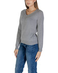 Sandro Ferrone Gray Merino Tops & T-Shirt