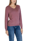Sandro Ferrone Pink Merino Tops & T-Shirt