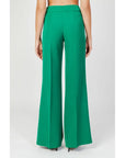 Sandro Ferrone Green Polyester Jeans & Pant